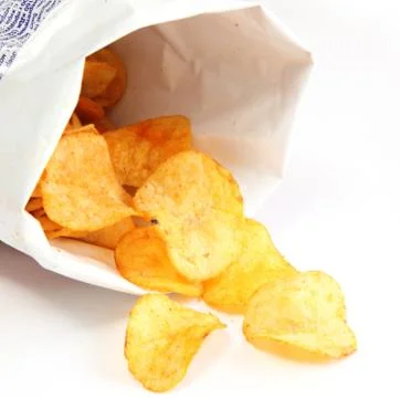Potato chips Stock Photos