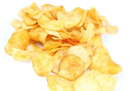 Potato chips Stock Photos
