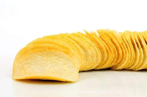 Potato chips Stock Photos