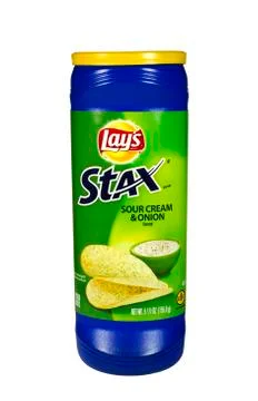 Potato chips 库存照片