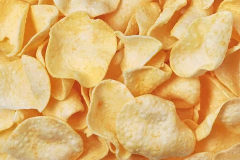 Potato chips Stock Photos