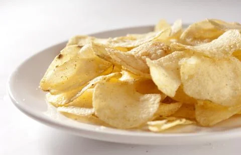 Potato chips Stock Photos