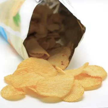 Potato chips Stock Photos