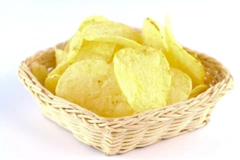 Potato chips Stock Photos