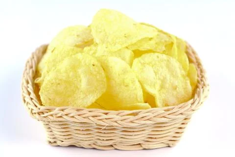 Potato chips Stock Photos