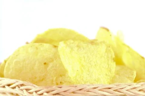 Potato chips Stock Photos