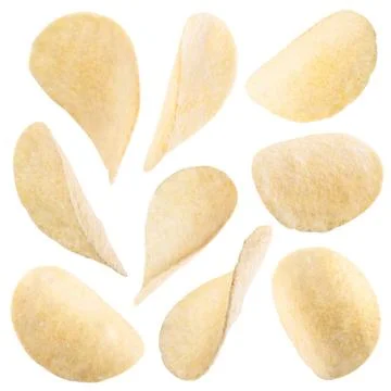 Potato chips Stock Photos