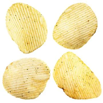 Potato chips Stock Photos