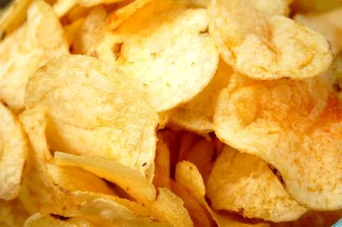 Potato chips Stock Photos