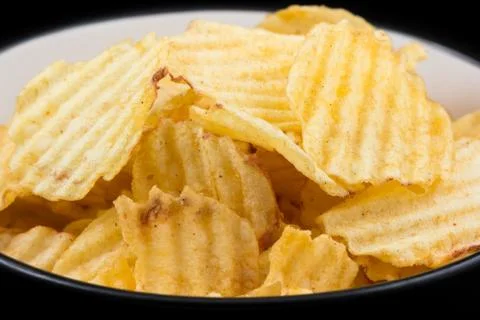 Potato chips  Stock Photos