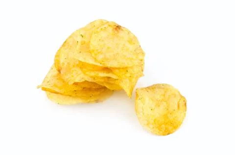 Potato chips Stock Photos