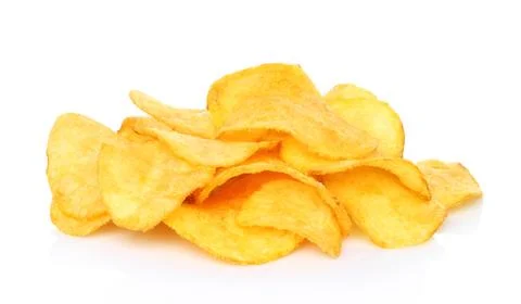 Potato chips. Stock Photos