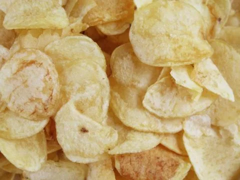 Potato chips Stock Photos