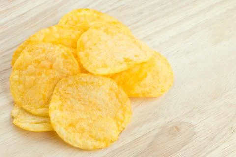Potato chips Stock Photos