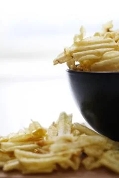 Potato chips Stock Photos