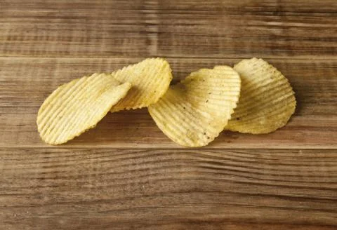Potato chips Stock Photos