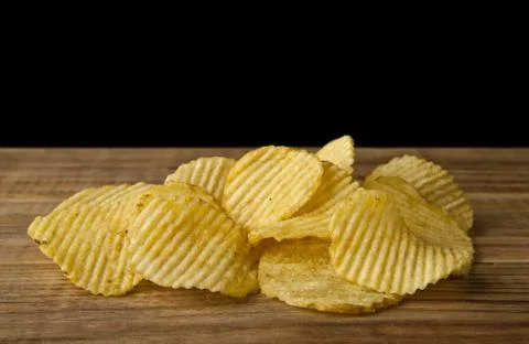 Potato chips Stock-Fotos