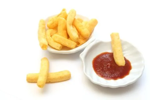 Potato chips Stock Photos