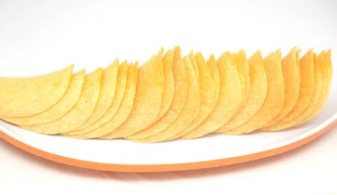 Potato chips Foto stock