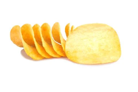 Potato chips Stock Photos