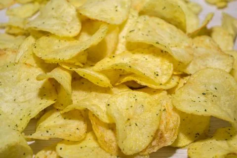 Potato chips Foto stock