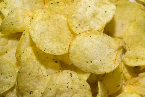 Potato chips Foto stock