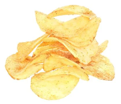 Potato chips. Foto stock