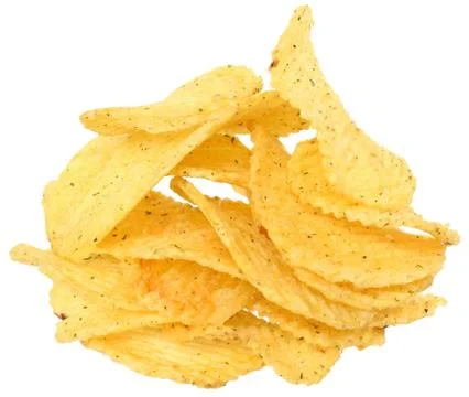 Potato chips. Stock Photos