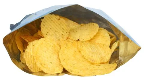 Potato chips. Stock Photos