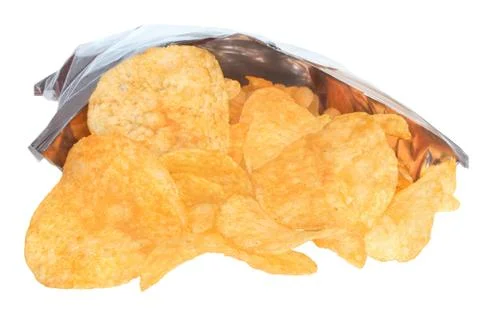 Potato chips. Stock Photos