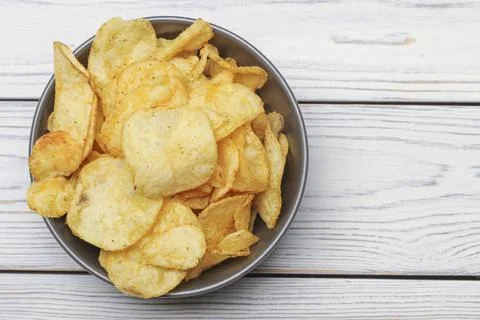 Potato chips Stock Photos