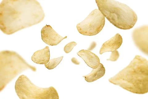 Potato chips Stock Photos