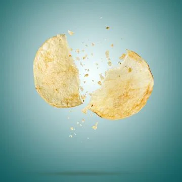 Potato chips Stock Photos