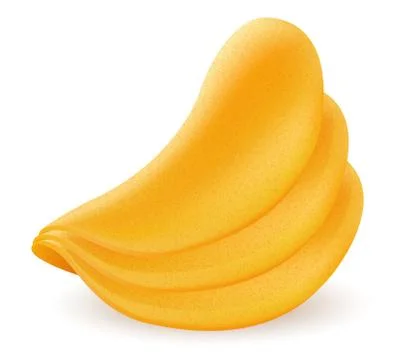 Potato chips vector illustration Illustrazione stock