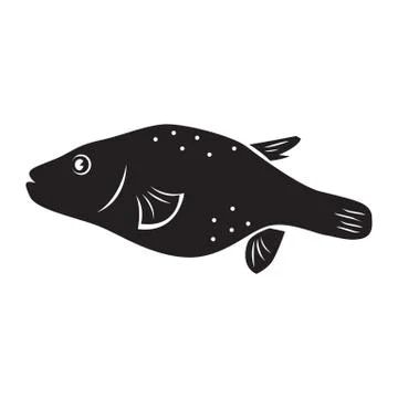 Potato cod fish Stock Illustration