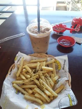 Potato crispy Stock Photos