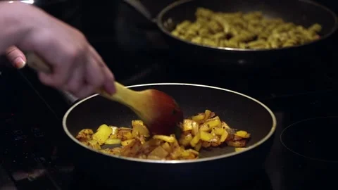 Potato curry Stock Footage 271373719