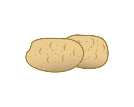 Potato design vector Stock Illustration