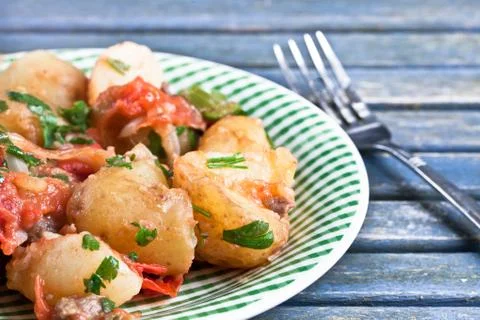 Potato dish Stock Photos