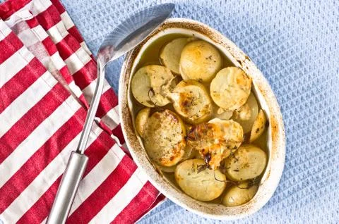 Potato dish Stock Photos