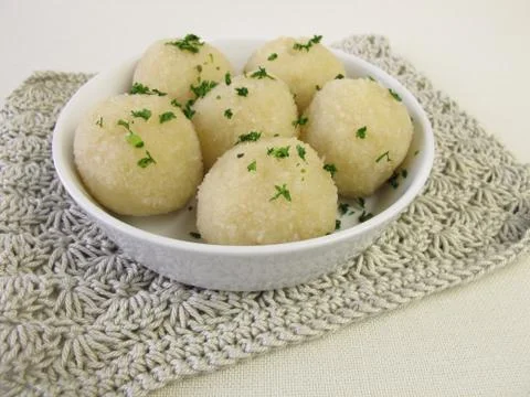Potato dumplings Stock-Fotos