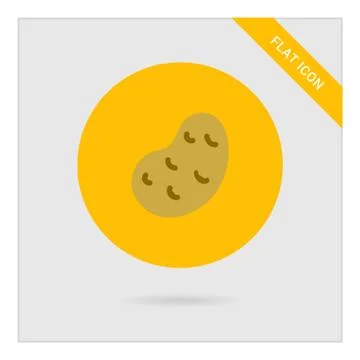Potato icon Stock-Illustration