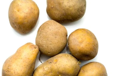 Potato isolated image. Stock Photos
