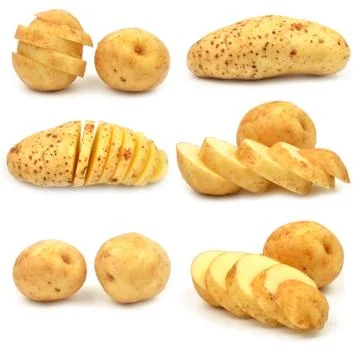Potato isolated Foto stock