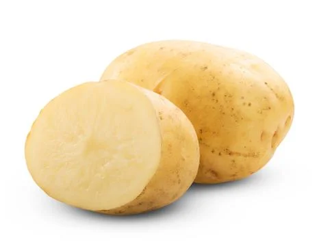 Potato isolated Stock Photos