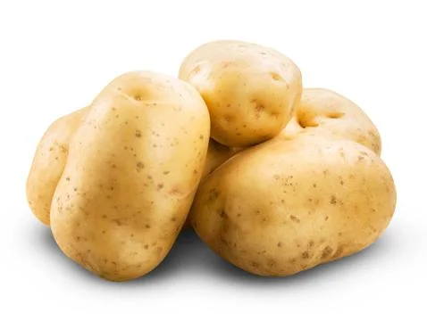 Potato isolated Stock Photos