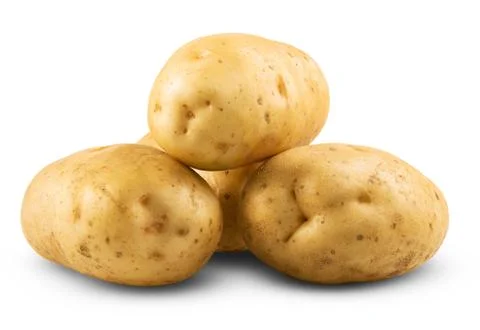 Potato isolated Stock Photos