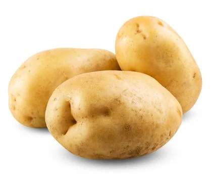 Potato isolated Stock Photos