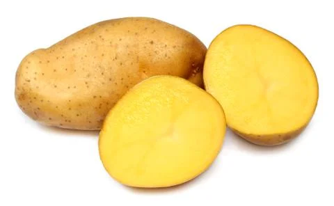 Potato isolated Stock Photos