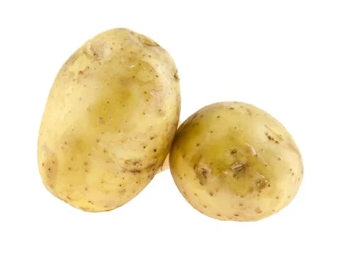 Potato isolated on white background Stock Photos